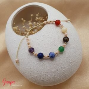 Manilla Goldfilled Energética 7 Chakras