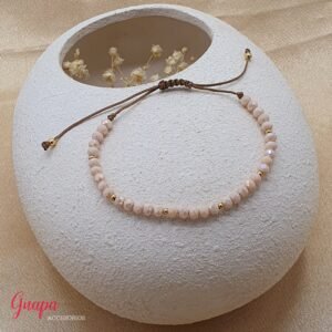 Manilla Goldfilled & Cristales Ajustable