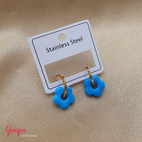 Argollas Acero & Cerámica