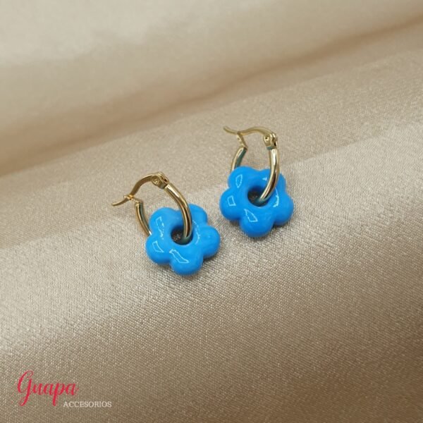 Argollas Acero & Cerámica