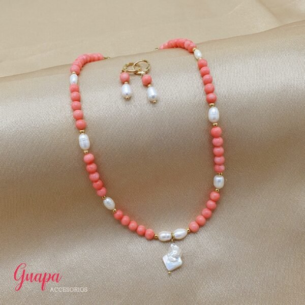 Juego Goldfilled Collar, Aretes & Manilla