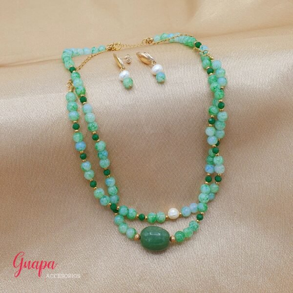 Juego  Goldfilled Olivo Chic