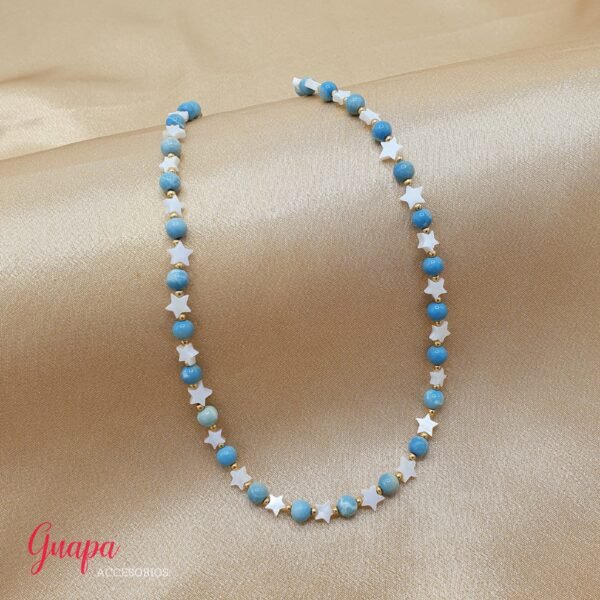 Collar Estrellitas Nácar