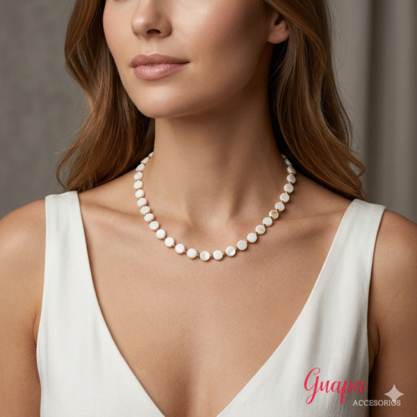 Collar Goldfilled & Nácar