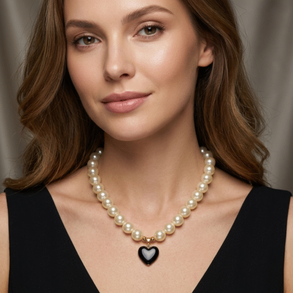 Collar Perlas Fantasía & Corazón