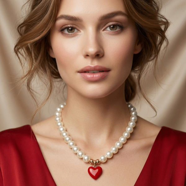 Collar Perlas Fantasía & Corazón