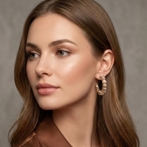 Argollas Goldfilled Tejidas