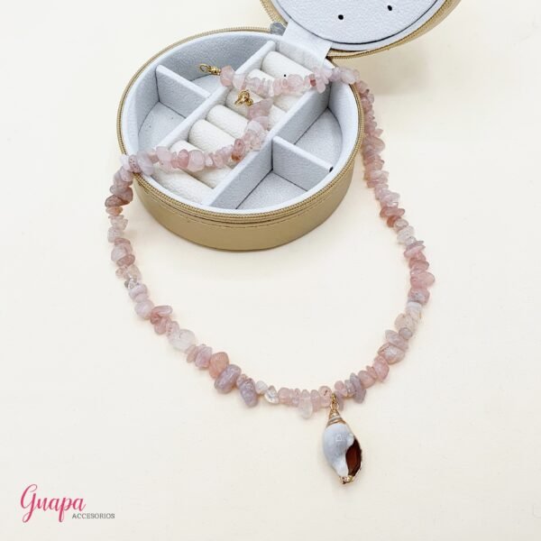 Collar Goldfilled & Piedra Cortada