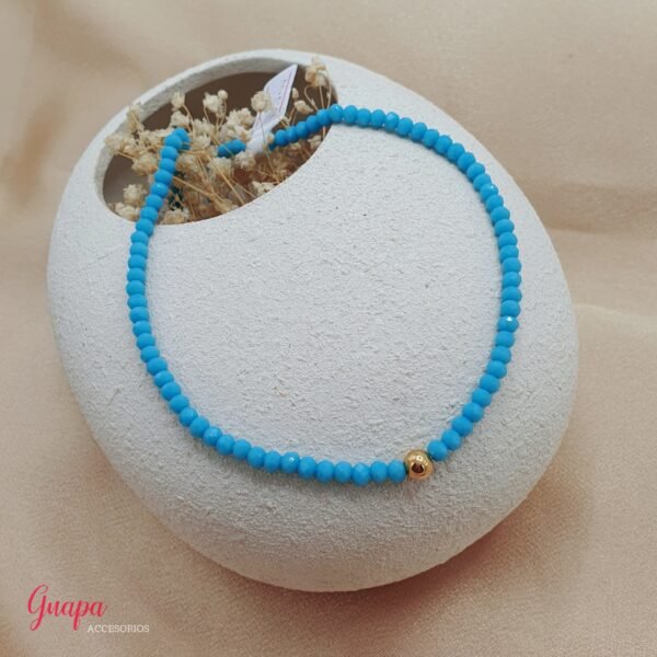 Gargantilla Goldfilled & Cristales