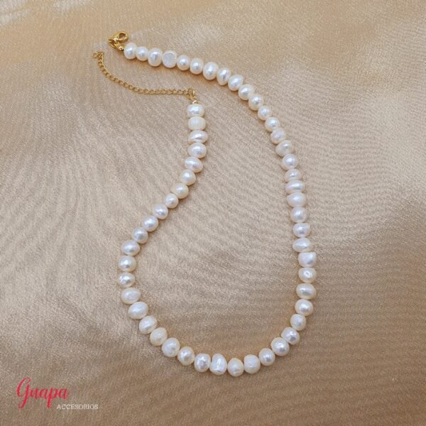 Collar Goldfilled & Perlas de Río