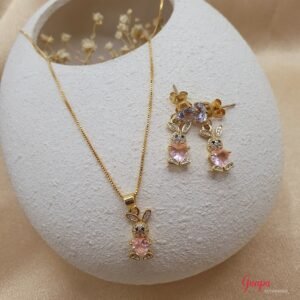 Juego Goldfilled Conejito