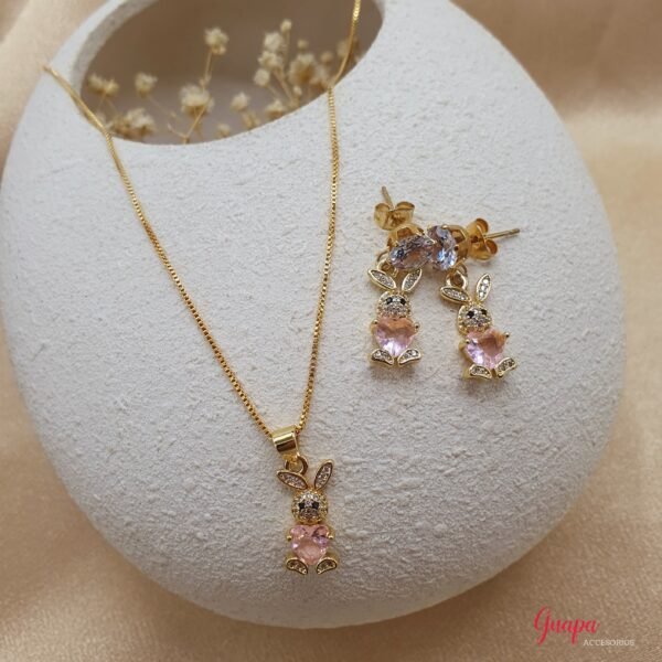 Juego Goldfilled Conejito