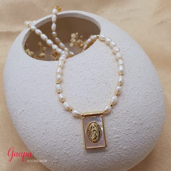 Collar Goldfilled & Virgen de Guadalupe