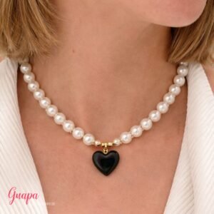 Collar Perlas Fantasía & Corazón