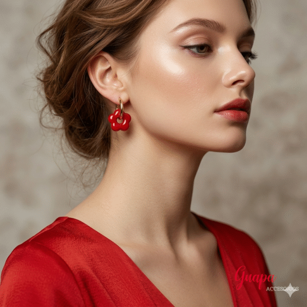 Argollas Acero & Cerámica