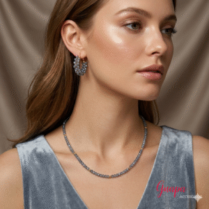 Juego Goldfilled & Cristales