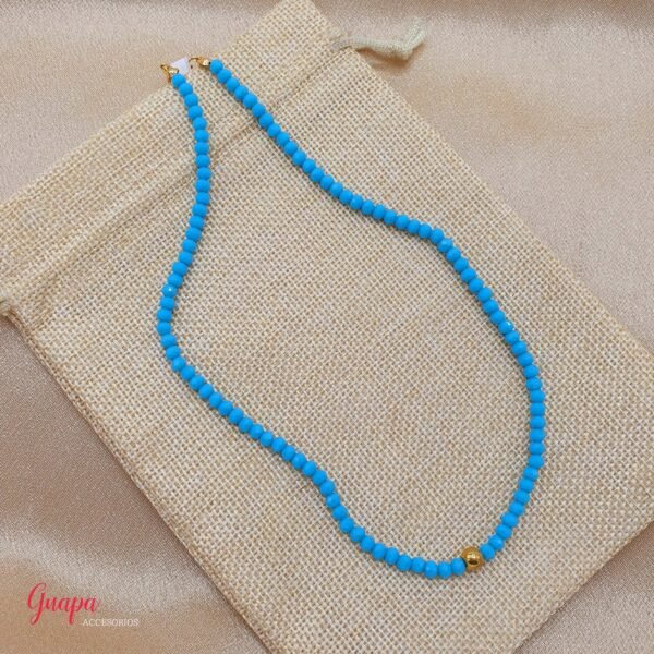 Gargantilla Goldfilled & Cristales