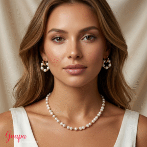 Juego Goldfilled & Perlas de Río