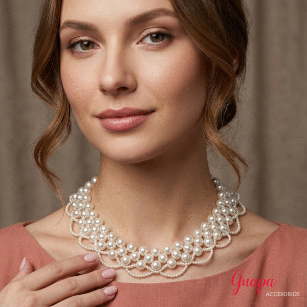 Collar Perlas Gargantilla