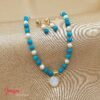 Juego Goldfilled San Benito & Howlita Turquesa