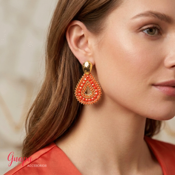 Aretes Goldfilled Tejidos