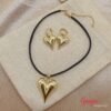 Juego Goldfilled Corazón