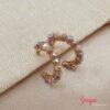 Argollas Goldfilled Tejidas