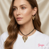 Juego Goldfilled Corazón