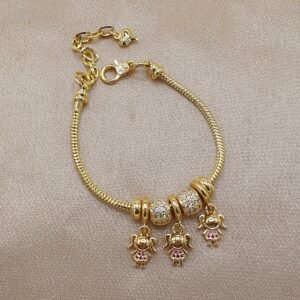 Manilla Goldfilled 3 Niñas para Mamá
