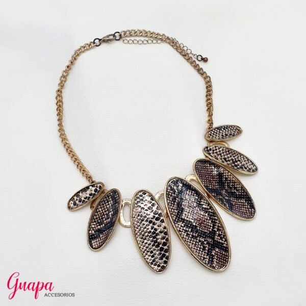 Collar Fantasía Animal Print
