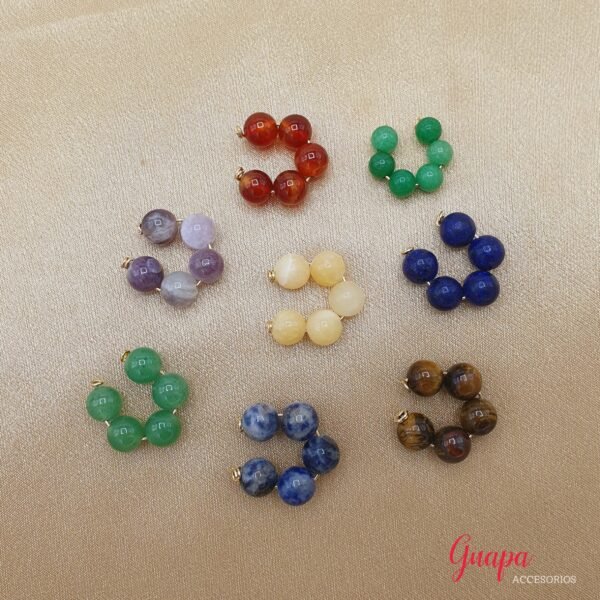 Earcuffs Piedras Naturales
