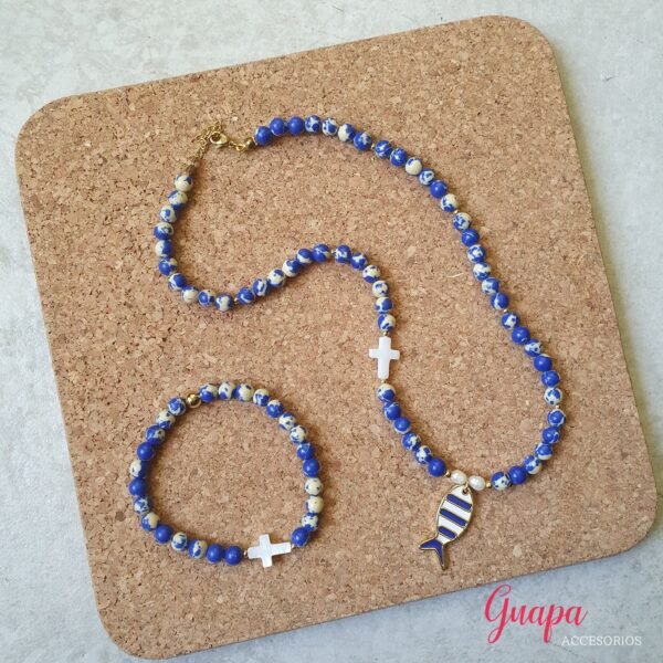 Juego Collar & Manilla