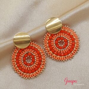 Aretes Acero Tejidos