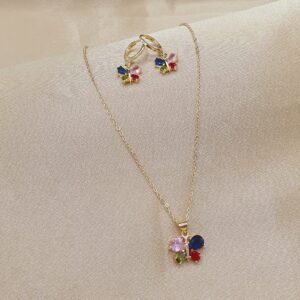 Juego Goldfilled Mariposa