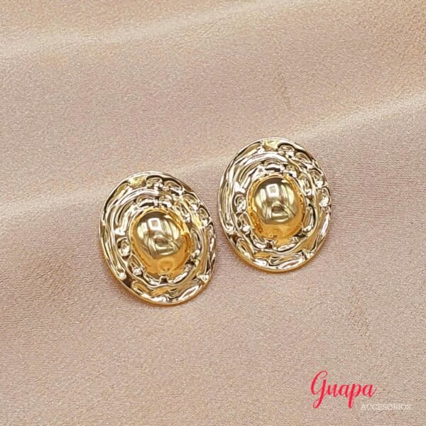 Aretes Acero Ovalados