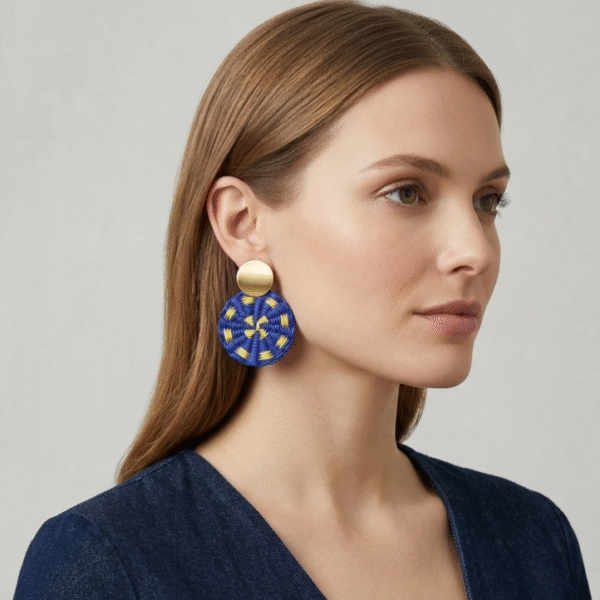 Aretes Paja Toquilla