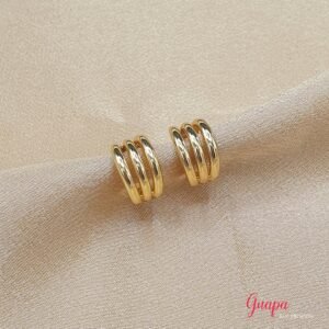 Earcuff Goldfilled 3 en 1