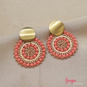 Aretes Acero Tejidos