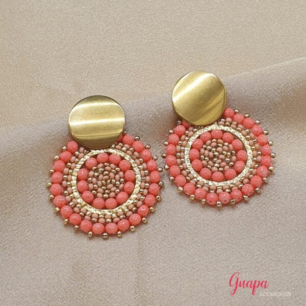 Aretes Acero Tejidos