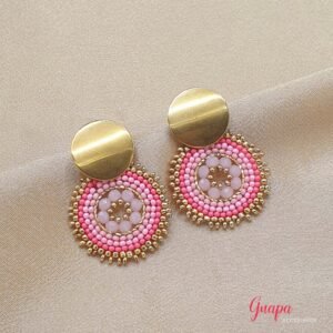 Aretes Acero Tejidos