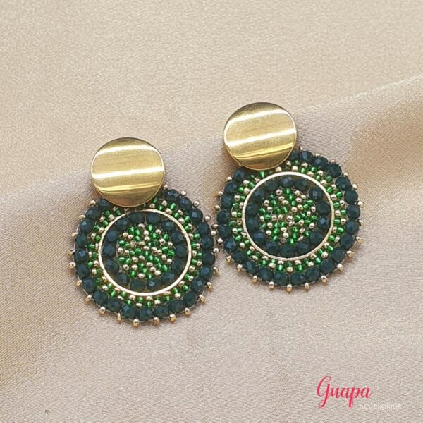Aretes Acero Tejidos
