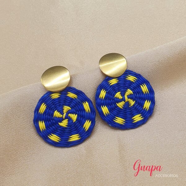 Aretes Paja Toquilla