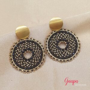 Aretes Acero Tejidos