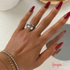 Anillo Acero Ajustable