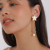 Aretes Acero Estrella