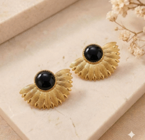 Aretes Acero Media Luna