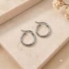 Argollas Acero Mini