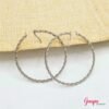 Argollas Acero Twist