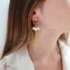 Photo_1692902348345 Aretes Acero Perlas