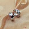 Argollas Acero Wide